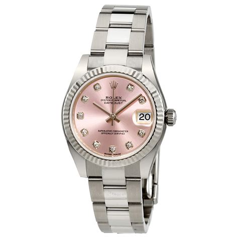 rolex lady datejust pink dial